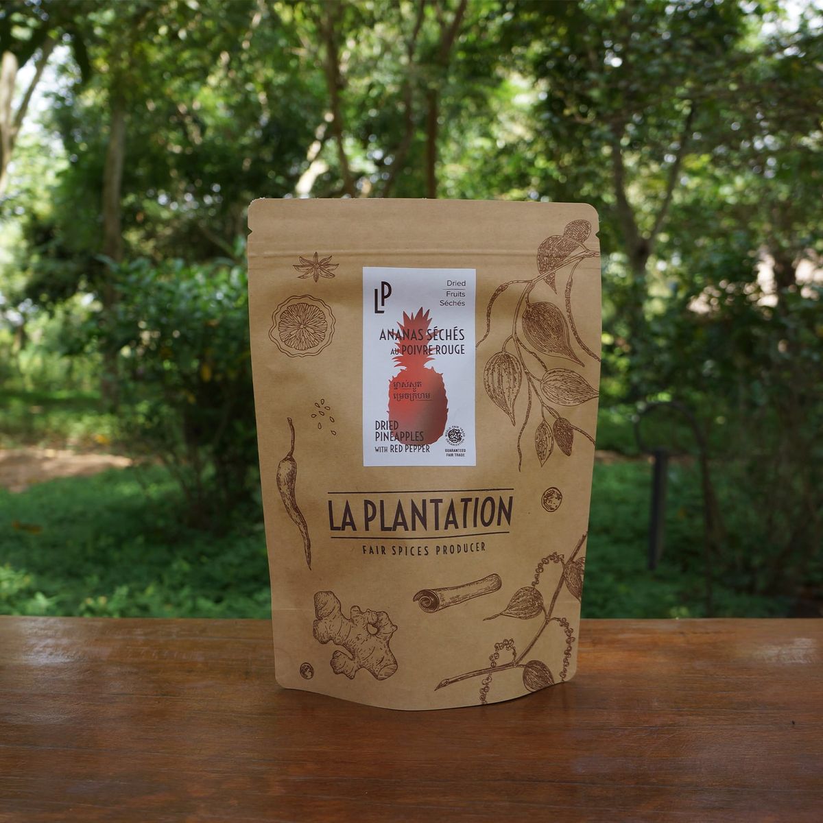 Dried Pineapple with Red Pepper — image 1