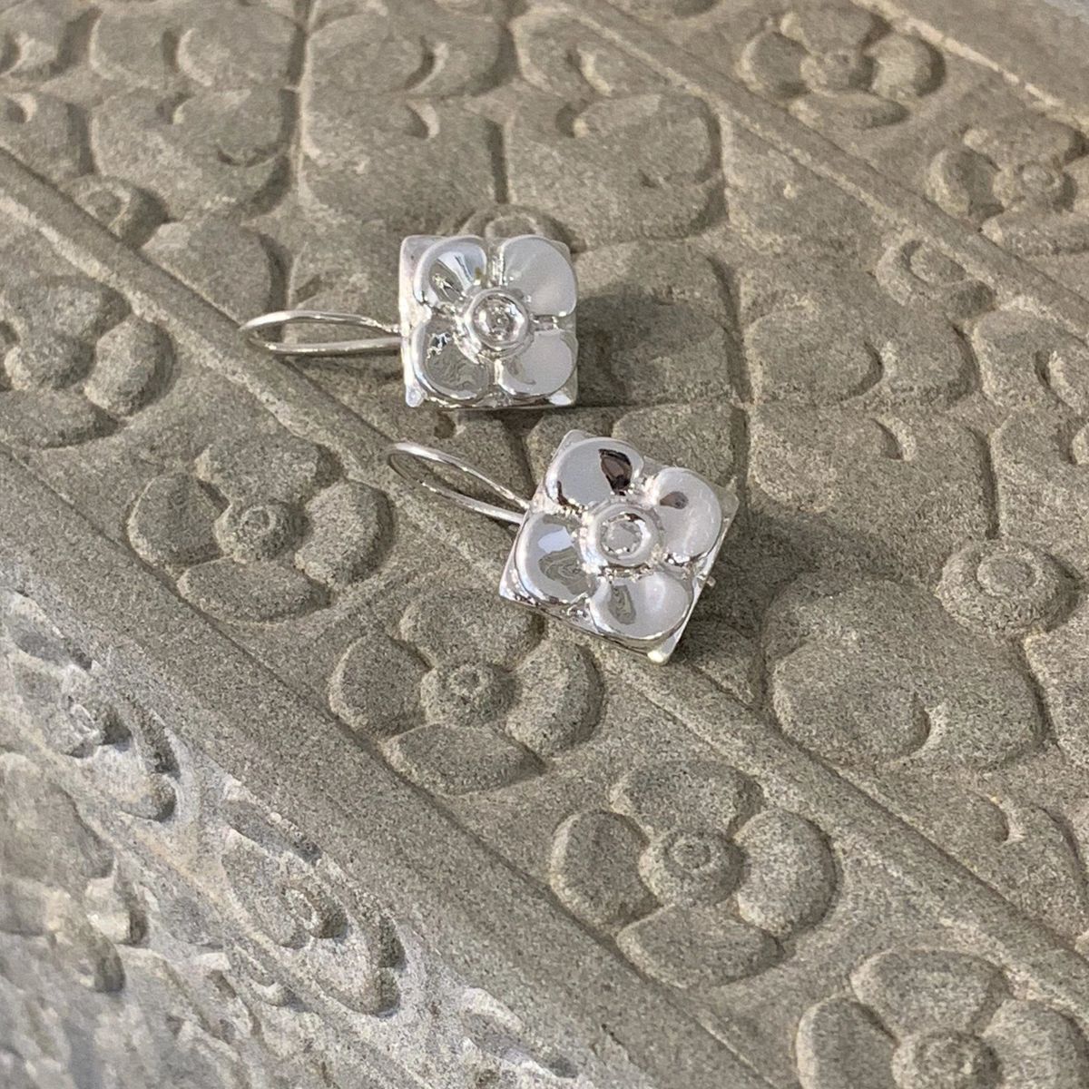Garden of Desire - Kbach Chan Flower Earrings — image 1