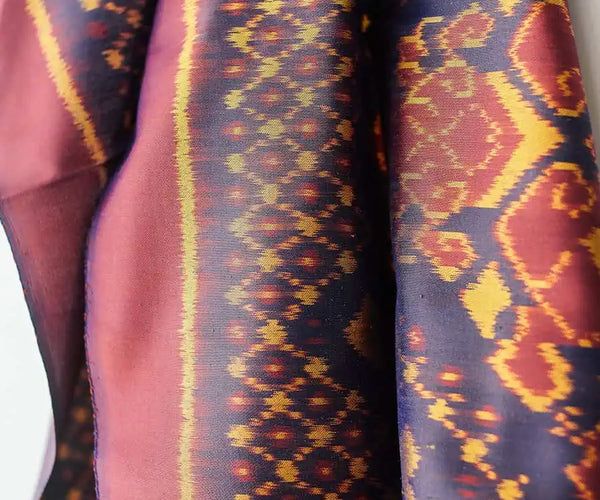 Handwoven Khmer Silk Scarf