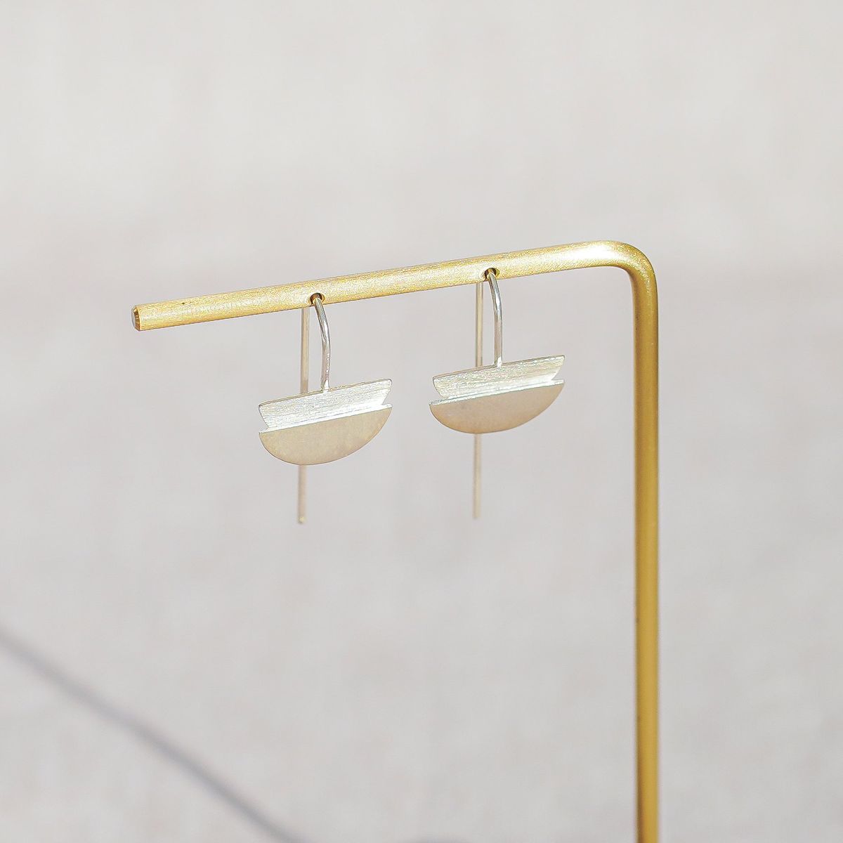 Garden of Desire - Seed Silver Earrings — image 1