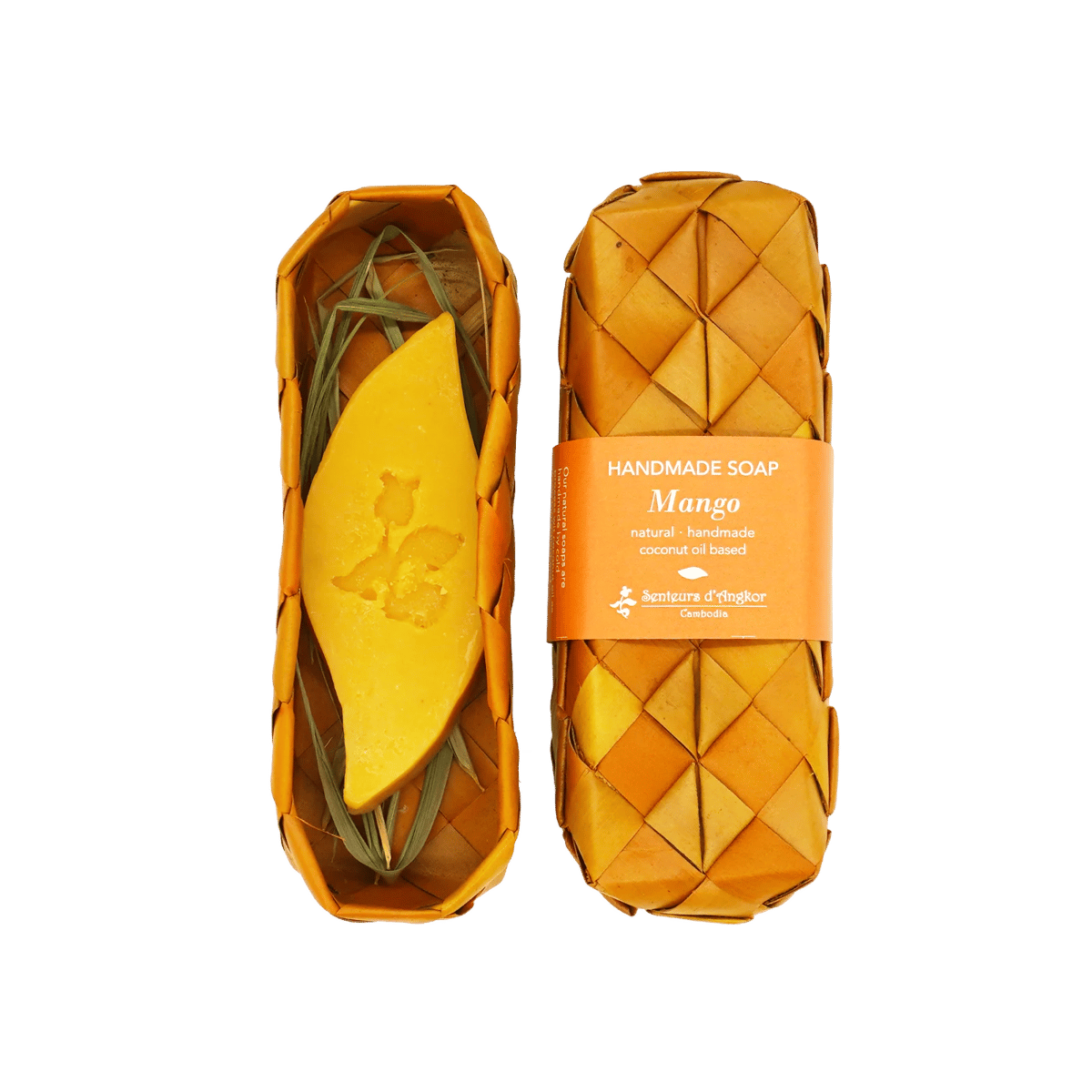 Natural leaf shaped soap 40g — image 1
