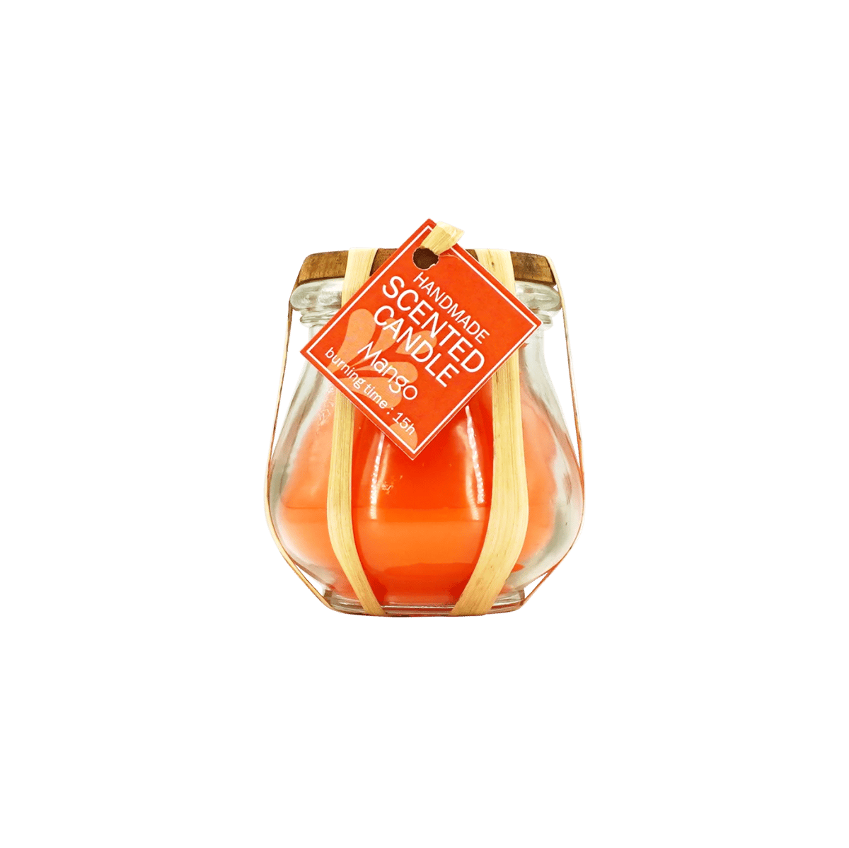 Candle in glass jar — image 1