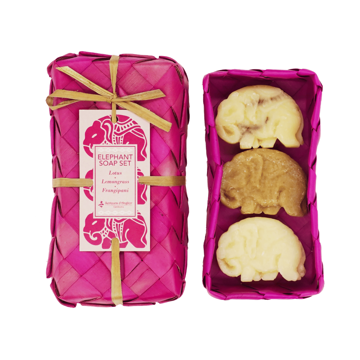 Natural elephant soap set — image 1