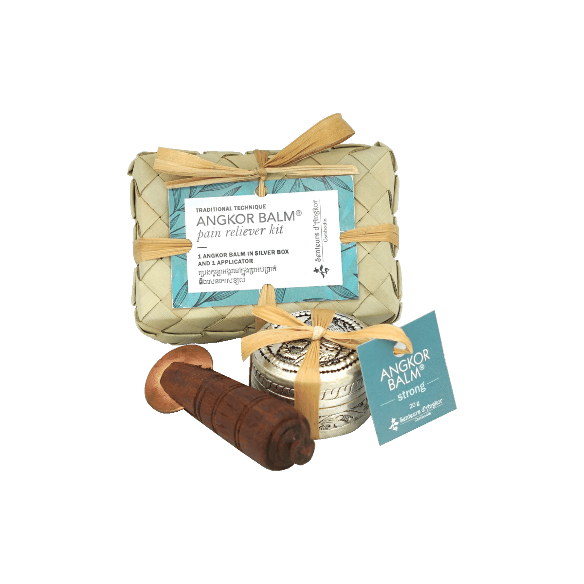 Scented Angkor Balm ® pain reliever kit — image 1