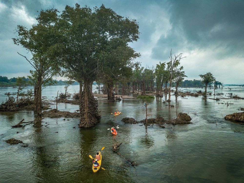 Kratie Mekong Sunset Kayak