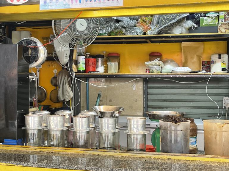 Local coffee business in Cambodia